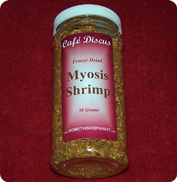 Freeze Dried Myosis Shrimp   50 grams/16 oz. ctr.